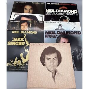 NEIL DIAMOND VINYL  LOT OF 9 ORIGINAL ALBUM LP RECORDS